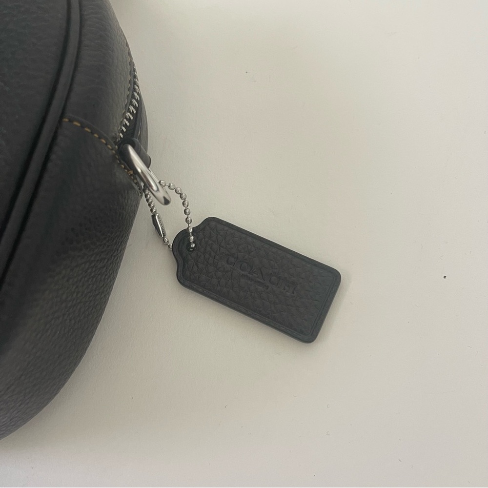 Coach Jamie Camera Bag With Happy Dog In Silver & Black Multi Color- New W/ Tag - Picture 13 of 16